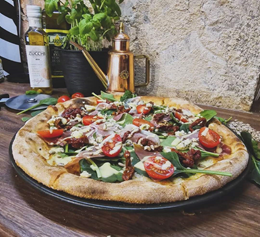 20. Pizza Spinaci e Parma